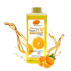 WMYCBFH Vitamin C Oil,500ml Organic Vitamin C Body Oils, for Face and Body Moisturizer Nourishing Skin Care