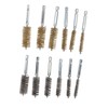 12PCS Bore Brush Copper and Iron 304 Stainless Steel Bristles