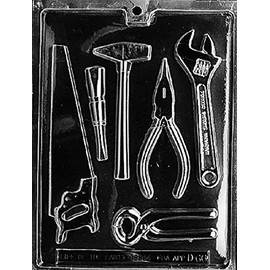 Grandmama's Goodies D066 Tool Assortment Chocolate Candy Soap Mold with Exclusive Molding Instructions…