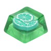 Resin Keycap HandMade CorrosionResistant Universal Mechanical Keyboard Accessories(Lime )