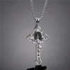 IS Holy Cross Stainless Steel Christ Crucifix Cross Pendant Necklace