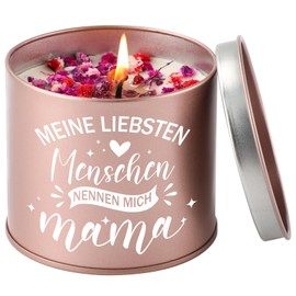 PRSTENLY Muttertagsgeschenke für Mama, Geburtstagsgeschenk für Mama Lavendel Duftkerze Muttertagsgeschenk Weihnachtsgeschenke für Mama von Tochter Sohn, Mama Ruhestand Dankeschön Geschenke für Frauen