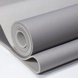 Hiksuky Auto Headliner Fabric 39" L × 60" W Stylish Mesh with Foam Backing - Tube Packaging - Gray Interior Replacement Material for Car/Truck/SUV/RV Roof - Home Repair/DIY Headliner Material