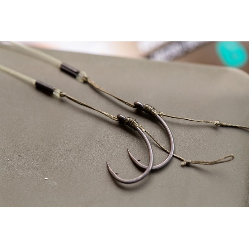 Korda Loops Rigs Krank Barbed Size 6 | 18lb Ready
