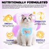 Cat Vitamins Treats, 15 in 1 Cat Multivitamin Chews Vitamins
