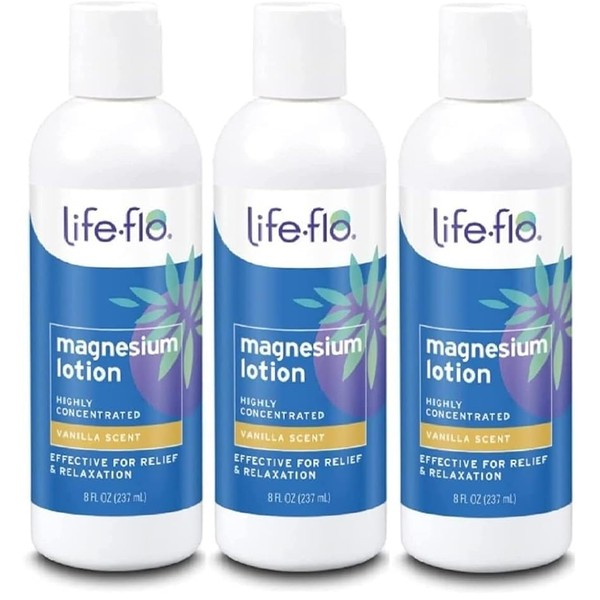 LIFE-FLO Life-flo Magnesium Lotion w/Concentrated Magnesium Chloride | Calms &