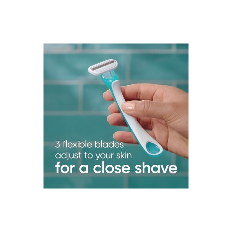 Gillette Venus Tropical - Maquinilla de afeitar desechable para mujer,