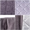 DII Basic Terry Collection 100% Cotton Quilted, Double Mitt, Gray,