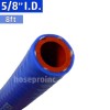Flexfab 8ft 5/8" ID FlexFab Silicone Heater Hose 5526 Blue