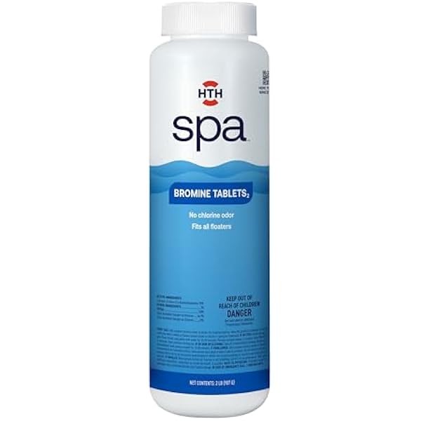 86109 Bromine Tablets, Chemical Sanitizer for Spas & Hot Tubs