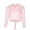 Starlite Pink Crossover Cardigan Long Sleeve 28"