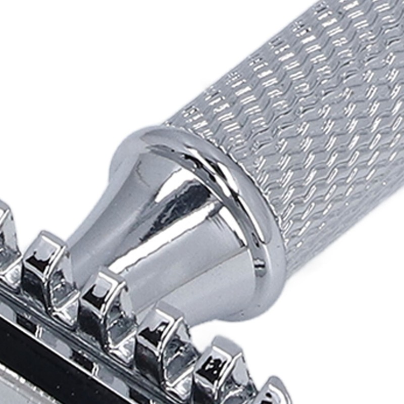 Double Edge Safety Trimmer Washable Zinc Alloy Manual Clipper Handle