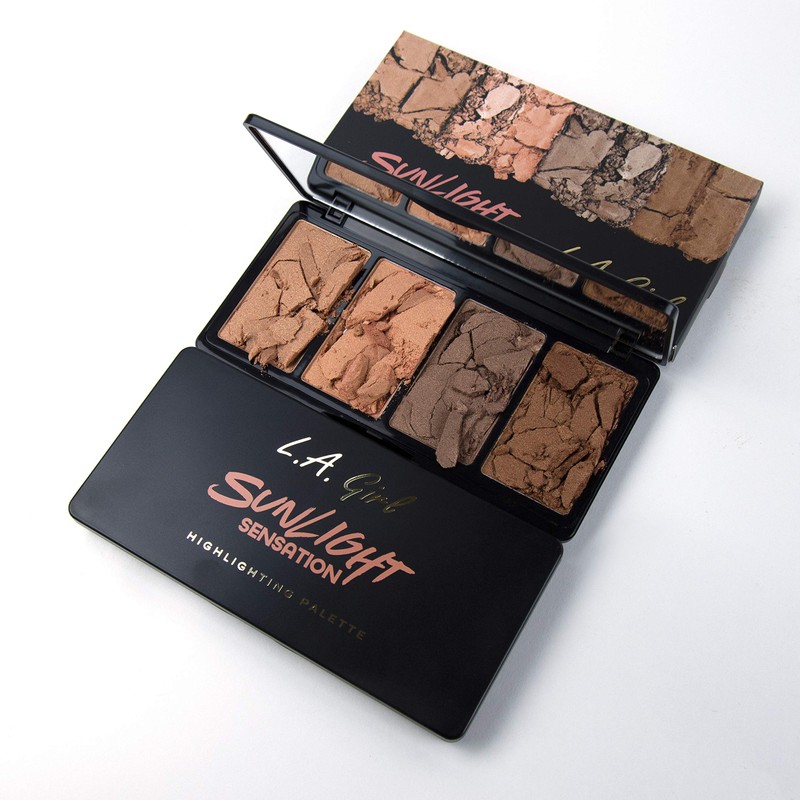 L.A. GIRL Fanatic Highlighting Palette Sunlight Sensation