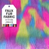 Faux Fur Fabric by The Yard - Artificial Craft Fur