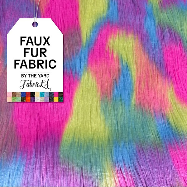 Faux Fur Fabric by The Yard - Artificial Craft Fur