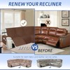 Arfntevss Recliner Sectional Couch Covers 1OO% Waterproof L Shape Sofa