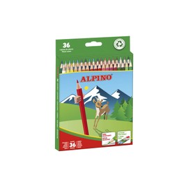Alpino 944441 - Pencil case of coloured pencils, 36 units