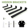 TINIFO Shelf Bracket Shelf Brackets 2 Pieces - Heavy Duty