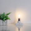 Sunaiony E12 Candelabra Bulb 25W T6 LED Bulb Dimmable 3000K