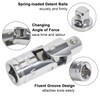 VASTOOLS Universal Joint Socket Adapter 3pcs, 1/4, 3/8 & 1/2