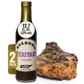 ALLEGRO - The Marinate Everything Marinades | Perfect Marinades for Meat & Veggies | Marinade for Grilling, Roasting & Cooking | Kosher & Gluten Free | 12.7 Oz (Pack of 2) - Teriyaki
