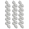 18pcs M2 Duplex Wire Rope Clip Cable Clamps Stainless Steel