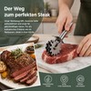 Angoily Steak tenderiser meat tenderiser stainless steel rolling meat tenderiser