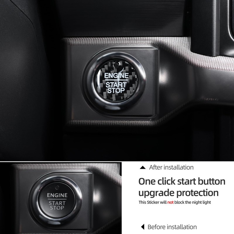 Car Engine Start Button Decor Sticker for Ford F150