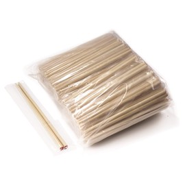 BambooMN Premium 5.9" - Mini Bamboo Chopsticks, Pocket Sized, Smaller Sized for Training, and Travel - 12 Pairs