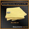 Tek Automotive Waffle Drying Towel Twin Pack- Extra Large Microfibre