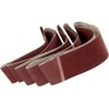 5 Pack Cloth Sanding Belts Sanding Paper Sanding Belts (100mm