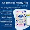 Mighty Moo Bovine Colostrum Powder with Collagen Peptides for Gut