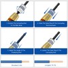 9Pcs Wire Twister Tool for Drill,YIHANGYE Wire Stripper for Drill,for
