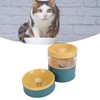 Pet Double Bowl Water Dispenser 1L Neck Protection Anti Tip