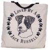 Loved By A Jack Russell Dog Tote Bag New MADE