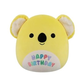 Squishmallows 2025 Original 5-Inch Happy Birthday Squad Plush - Collectible Soft & Squishy Mini Stuffed Animal Toy - Add to Your Squad - Gift for Kids, Girls & Boys (Donny Koala)