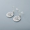 OKEYCH M-ath Lover Gift Math Teardrop Earrings M-ath Teacher Jewelry