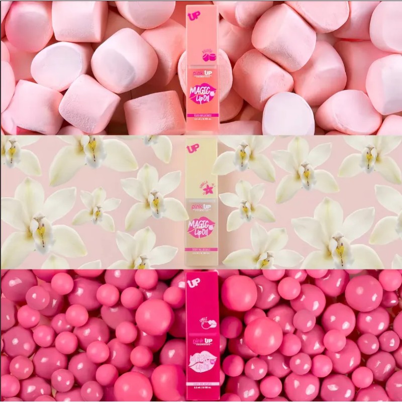 Pink Up Magic Lip Oil Brillo De Labios Con Aromas