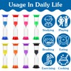 JIEYAO 48 Pcs 2 Minute Sand Timer Bulk, Colorful Hourglass