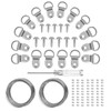 YHYZ D Ring Picture Hangers Sets(50 Sets ), D Ring