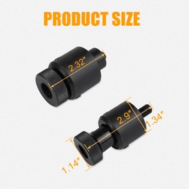 RANSOTO 870 Screw Anchor Expander Hollow Wall Set Tool Compatible with Greenlee 84305 Power Drill Part Caulking Anchor Size 3/8"-16