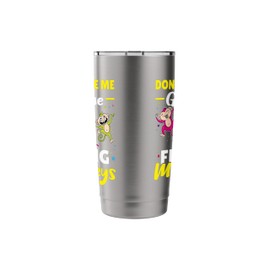 Circus: Don't Make Me Get The Flying Monkeys Stainless Steel Insulated Tumbler
