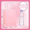 FYSUIMU 36Pcs Pink and Green Party Treat Bags with Handles