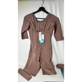 Fajate Knee Girdle Bra Sleeves with Lateral and Perineal Closure 12008 - L