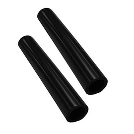 Herco Dip-Molded Black Vinyl Sleeve (3-1/2"L x 1/2"ID) - 2 pcs