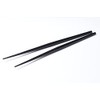 Mt-torimatsu MT Octagonal Chopsticks, 8.9 inches (22.5 cm), Black, Made