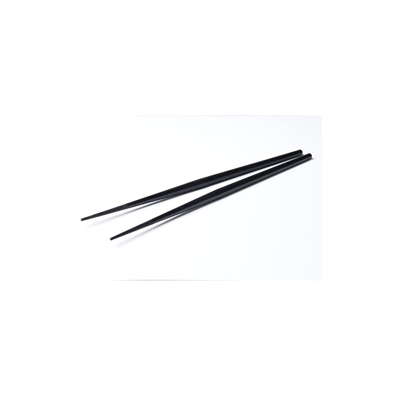 Mt-torimatsu MT Octagonal Chopsticks, 8.9 inches (22.5 cm), Black, Made