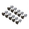 Threaded Nut Insert, 1/4-20 in ID, 3/8 in OD, Steel,