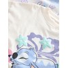 NEXT Stitch Cotton Short Pyjamas Pack of 2, Blue/Ecru