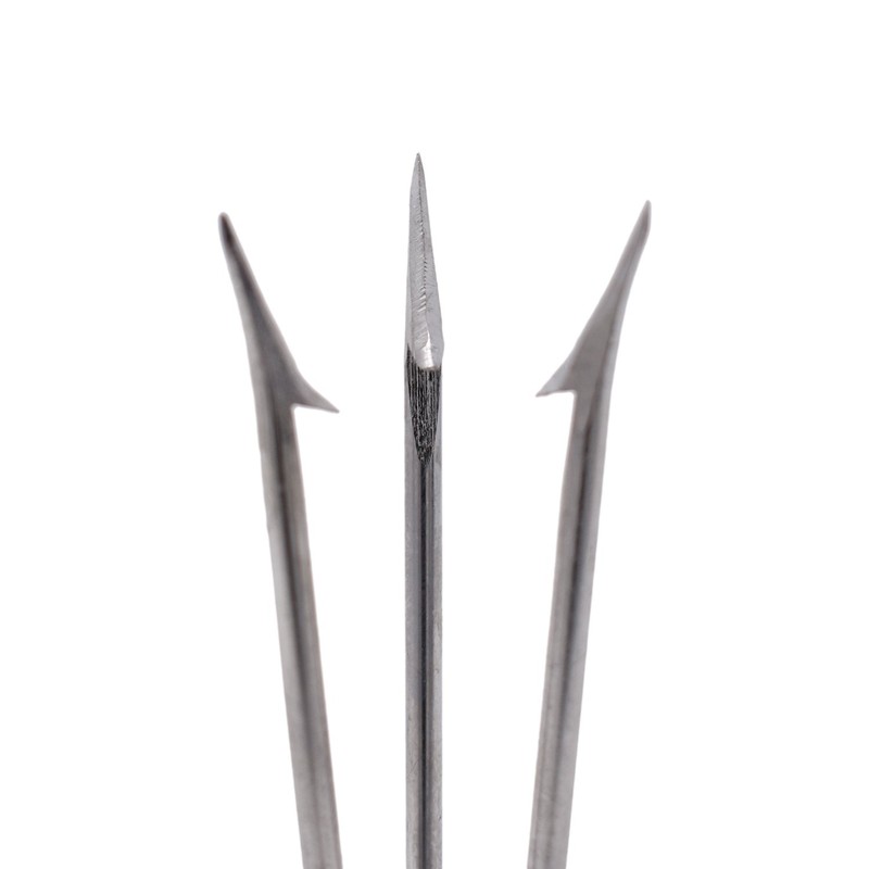 Scuba Choice Spearfishing 6" Pole Spear Tip 3-Prong Head Paralyzer